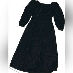 Vintage Velour Carol Miller Dress